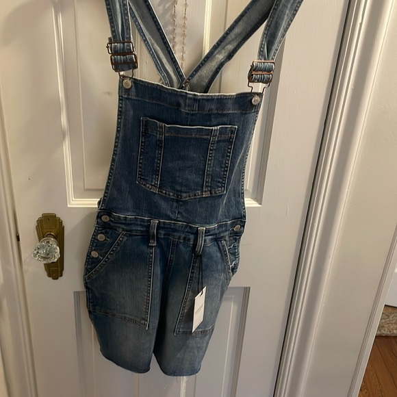 Judy Blue denim overall skirt NWT small - Picture 2 of 15